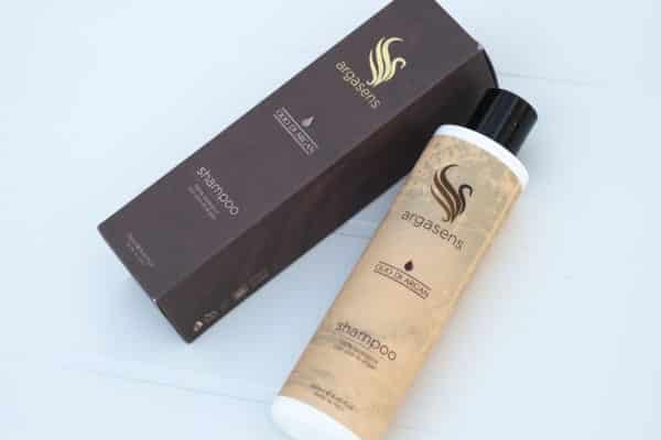 Shampoo Argasens 100% biologico con olio di argan