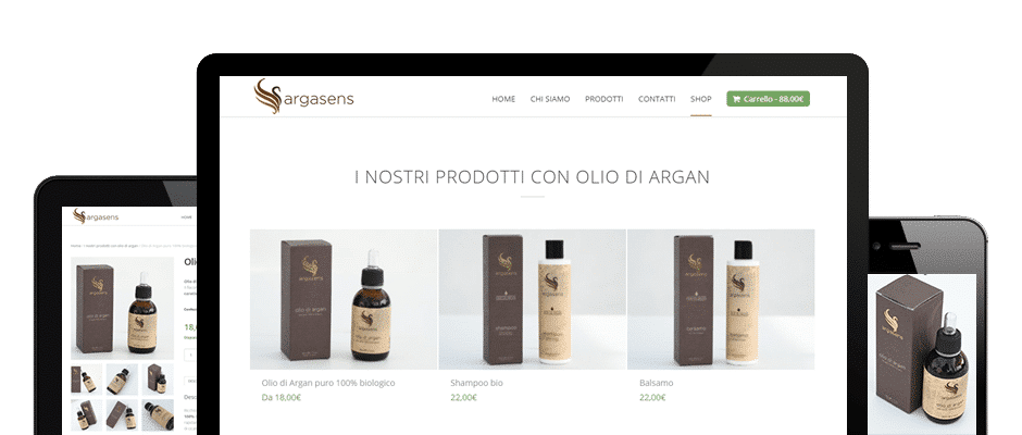 Shop online olio di argan