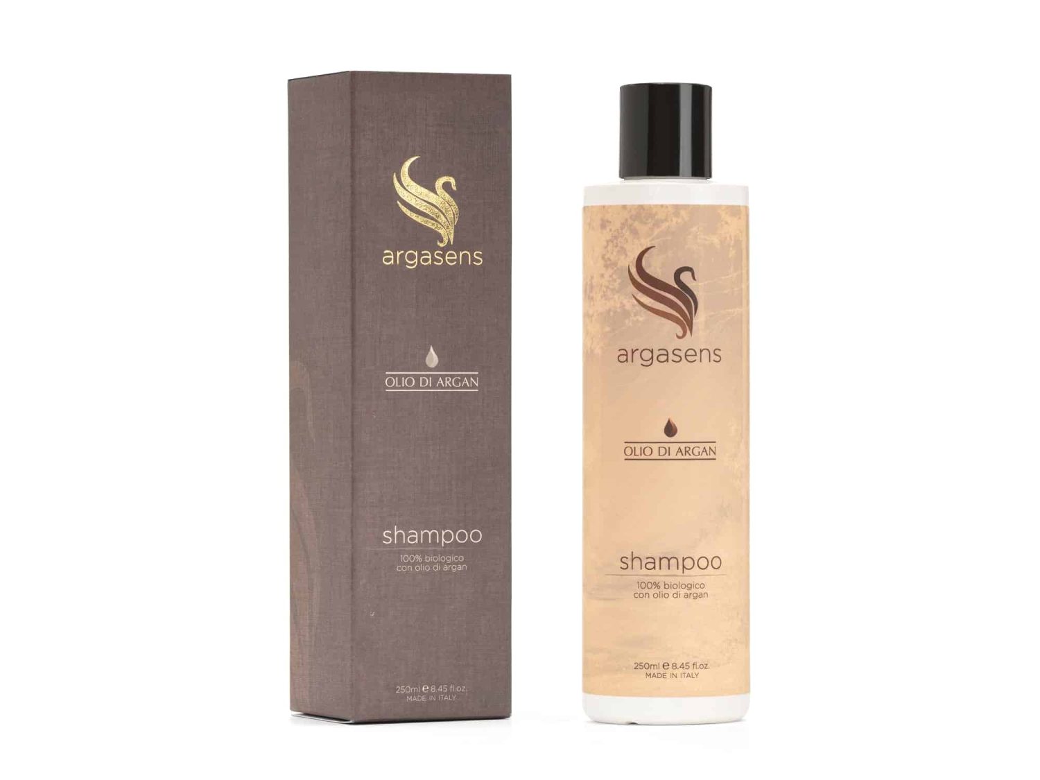 Shampoo argan biologico Argasens 250ml