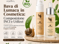 Bava di lumaca in cosmetica - Crema viso 50ml e Siero viso 30ml Argasens con olio di argan, doppia certificazione bio